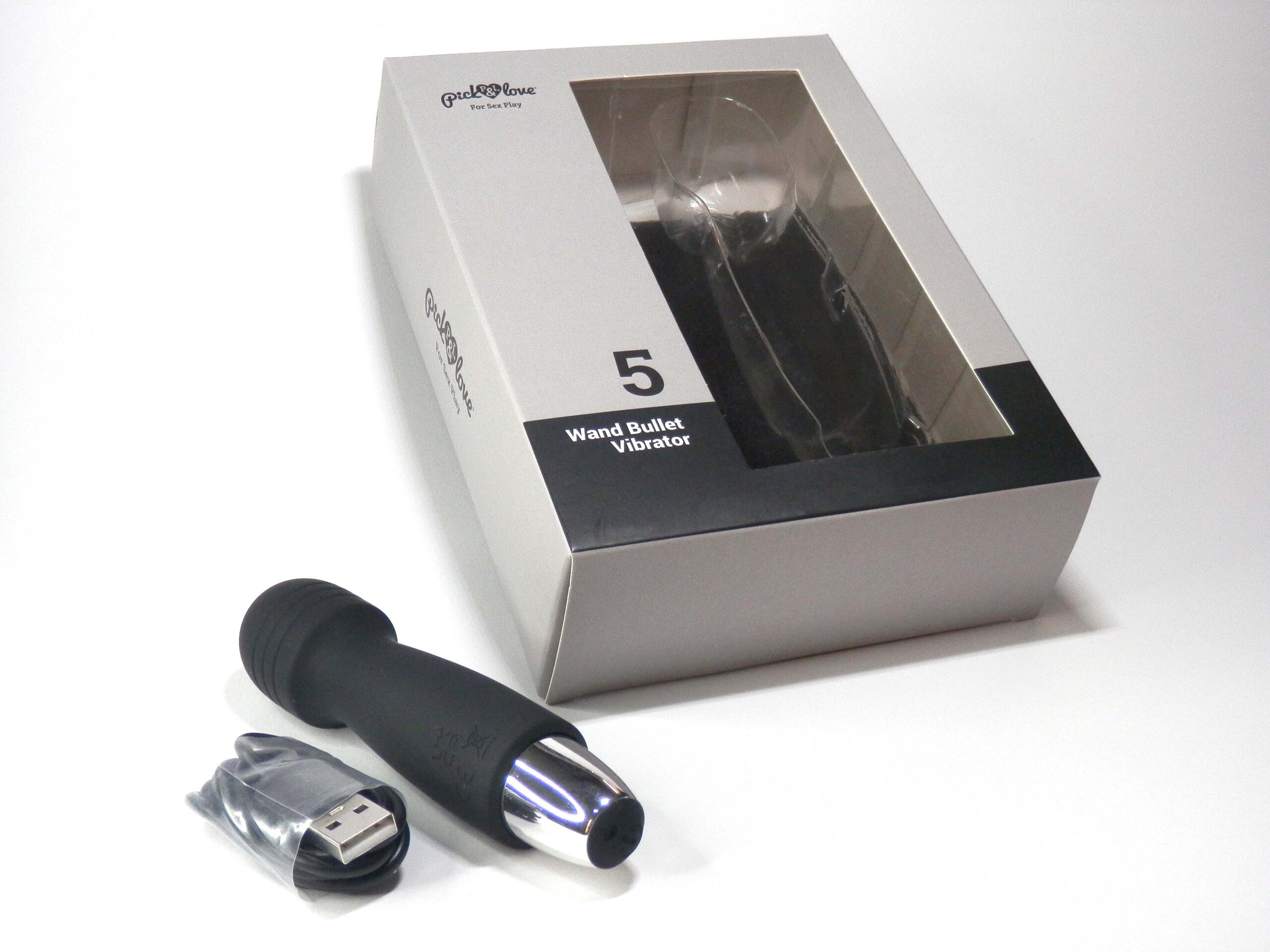 Pick&Love Wand Bullet Vibrator 5 mini wand ricaricabile