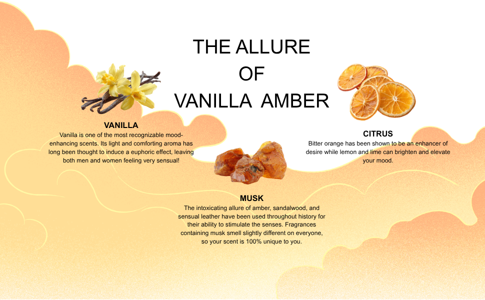 Kamasutra Sex Magnet Vanilla Amber candela massaggio 170 g feromoni