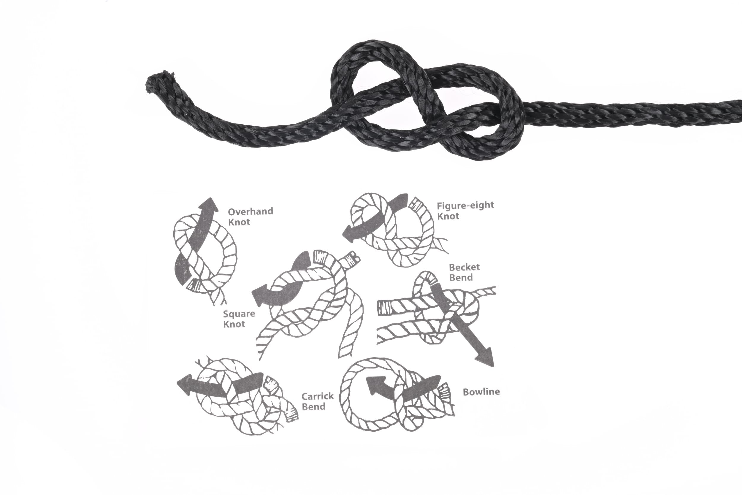 Sportsheets Black Silky Rope corda bondage nera 2x183 cm
