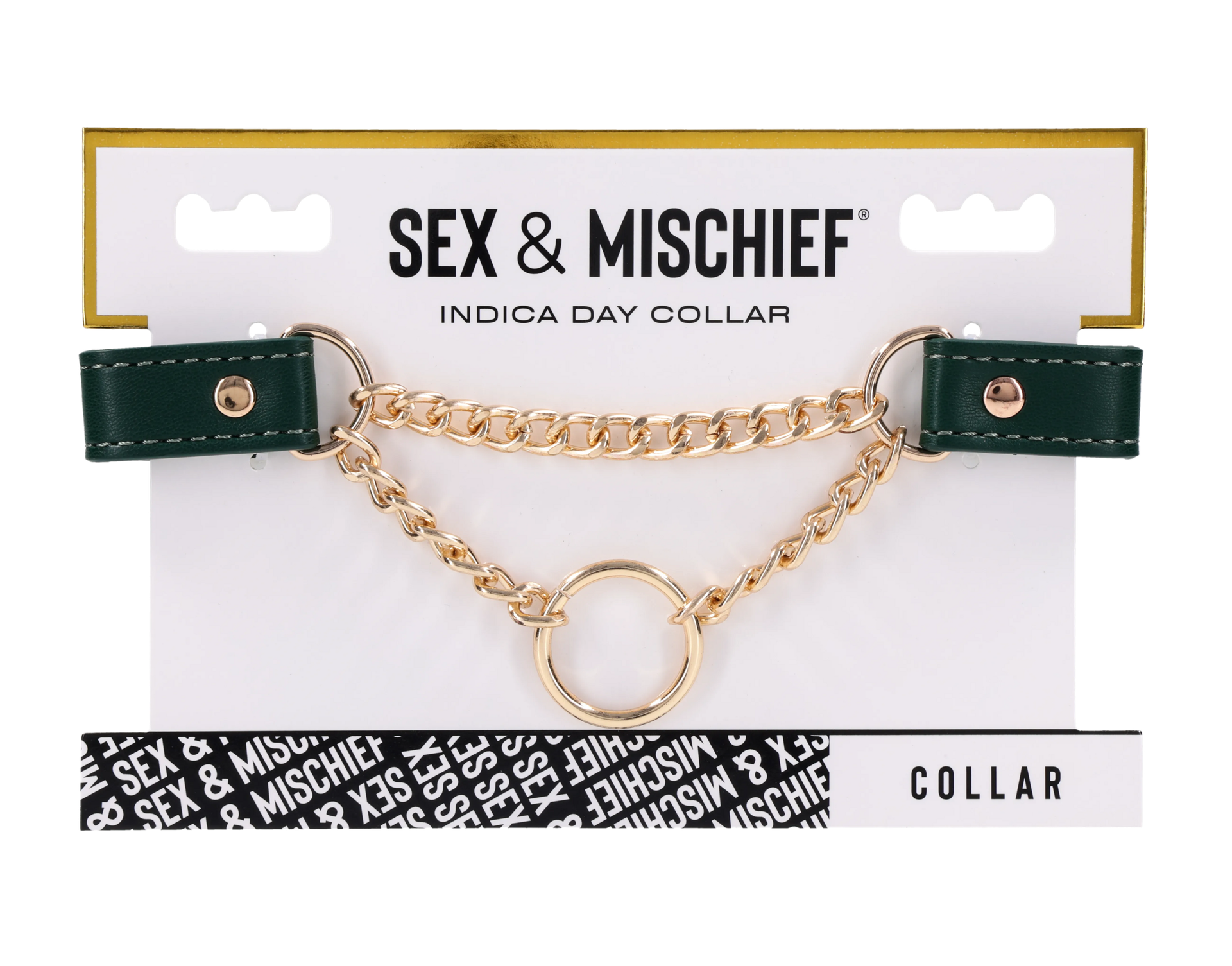 Sportsheets Indica day collar verde smeraldo