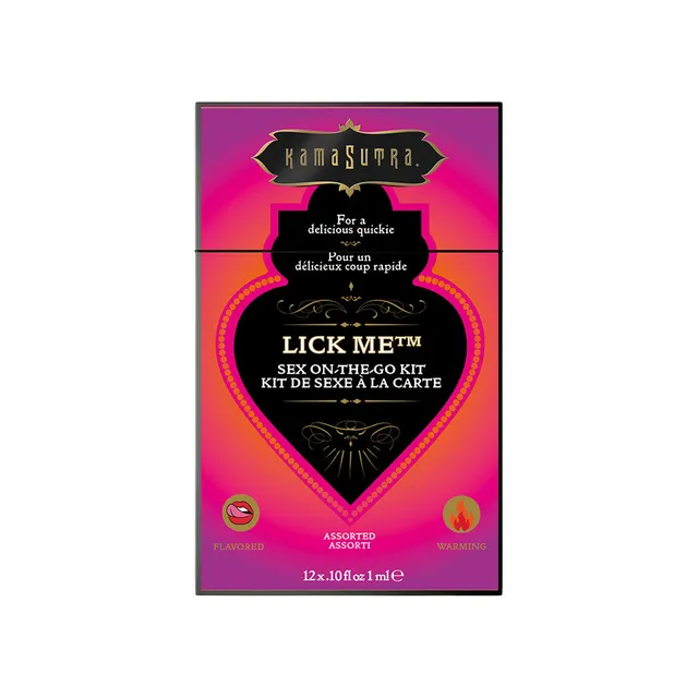 Kama Sutra Lick Me kit sesso orale 12 bustine