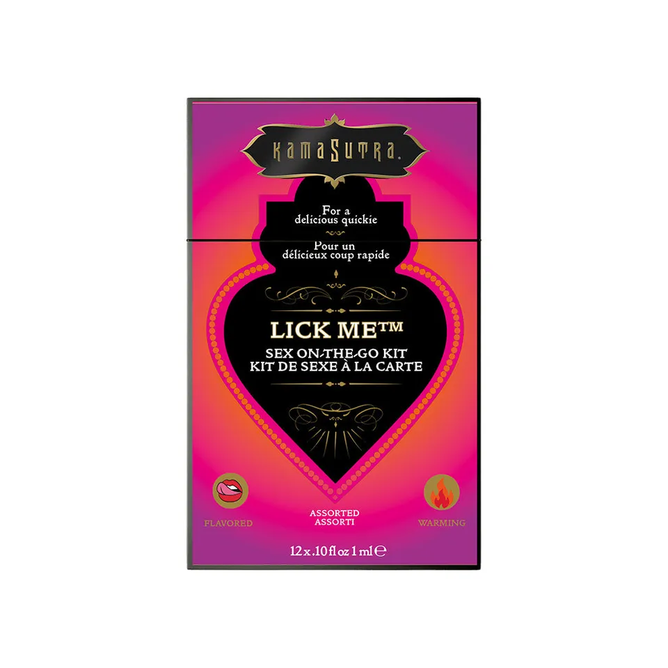 Kama Sutra Lick Me kit sesso orale 12 bustine