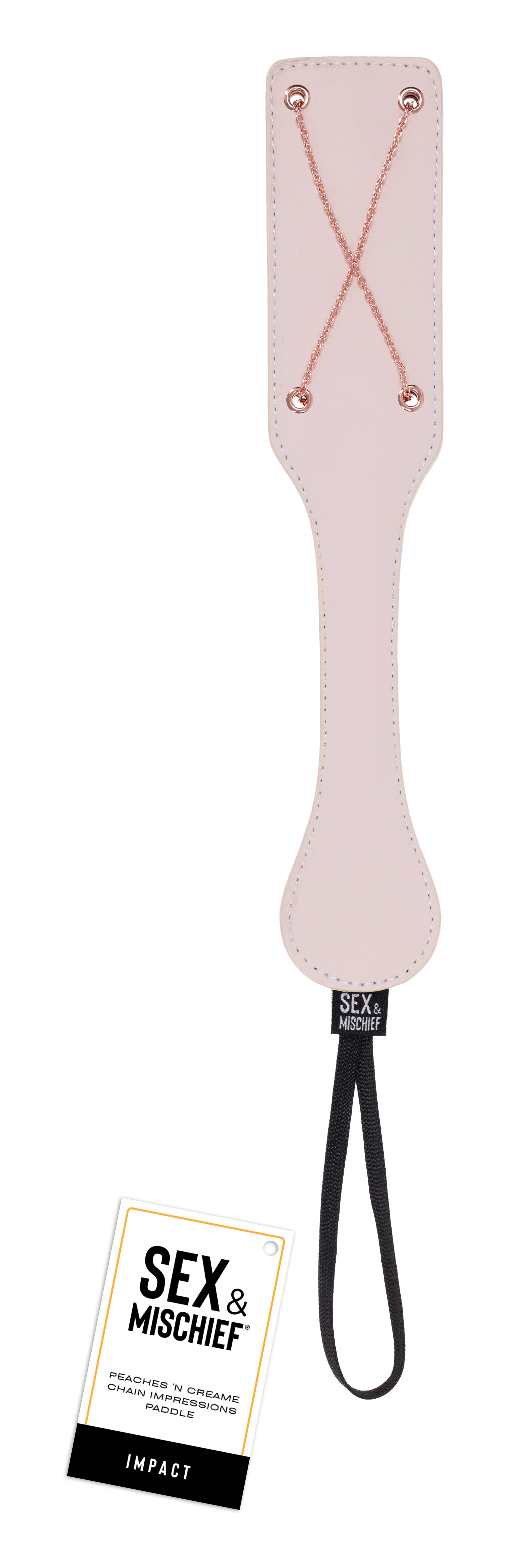Sportsheets Peaches 'n CreaMe Chain paddle rosa