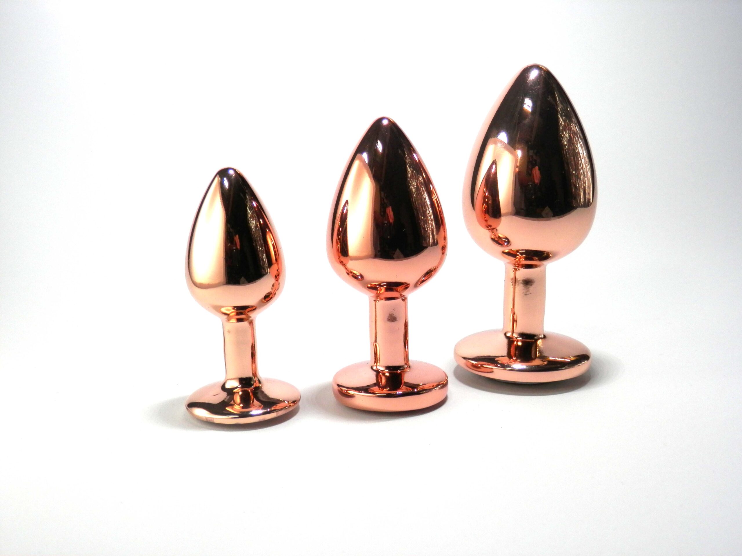 Pick&Love Diamante Dorado set 3 plug anali gioiello