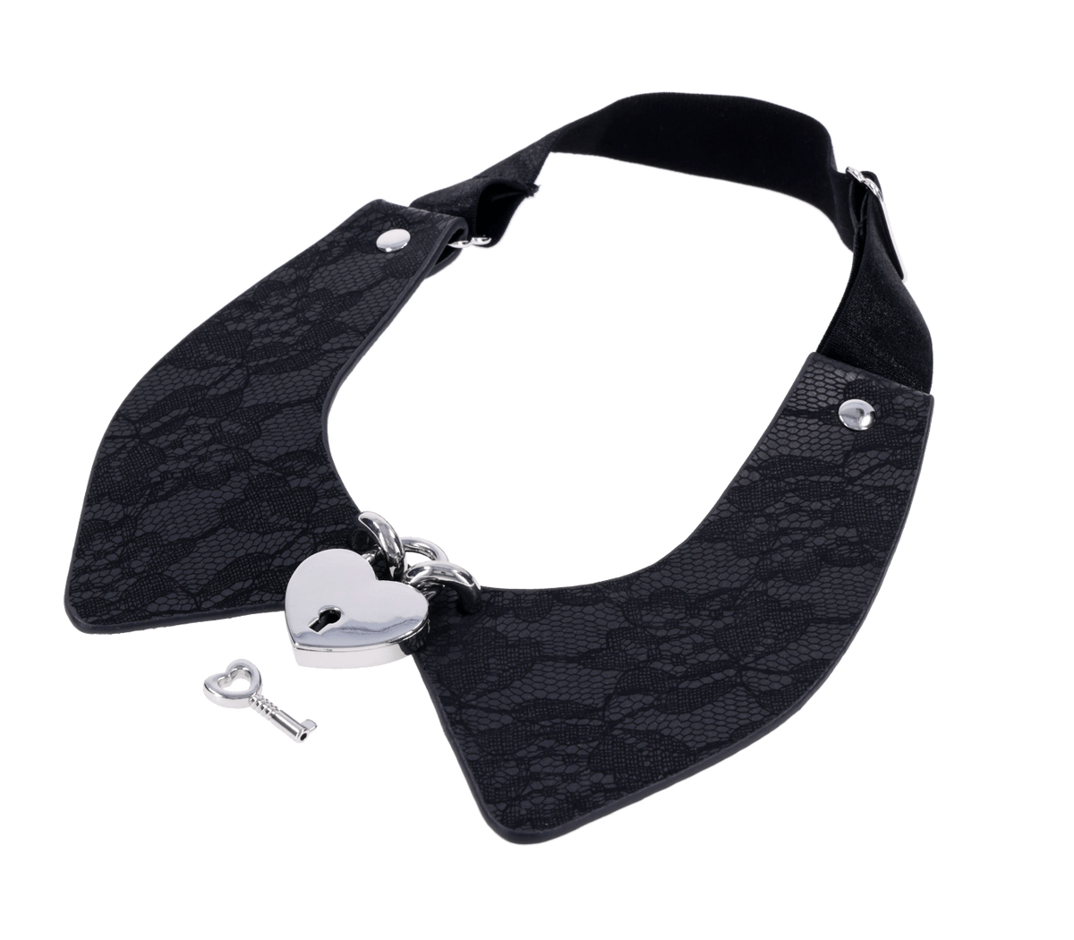 Sex & Mischief Heartbound Lace Day Collar collare pizzo