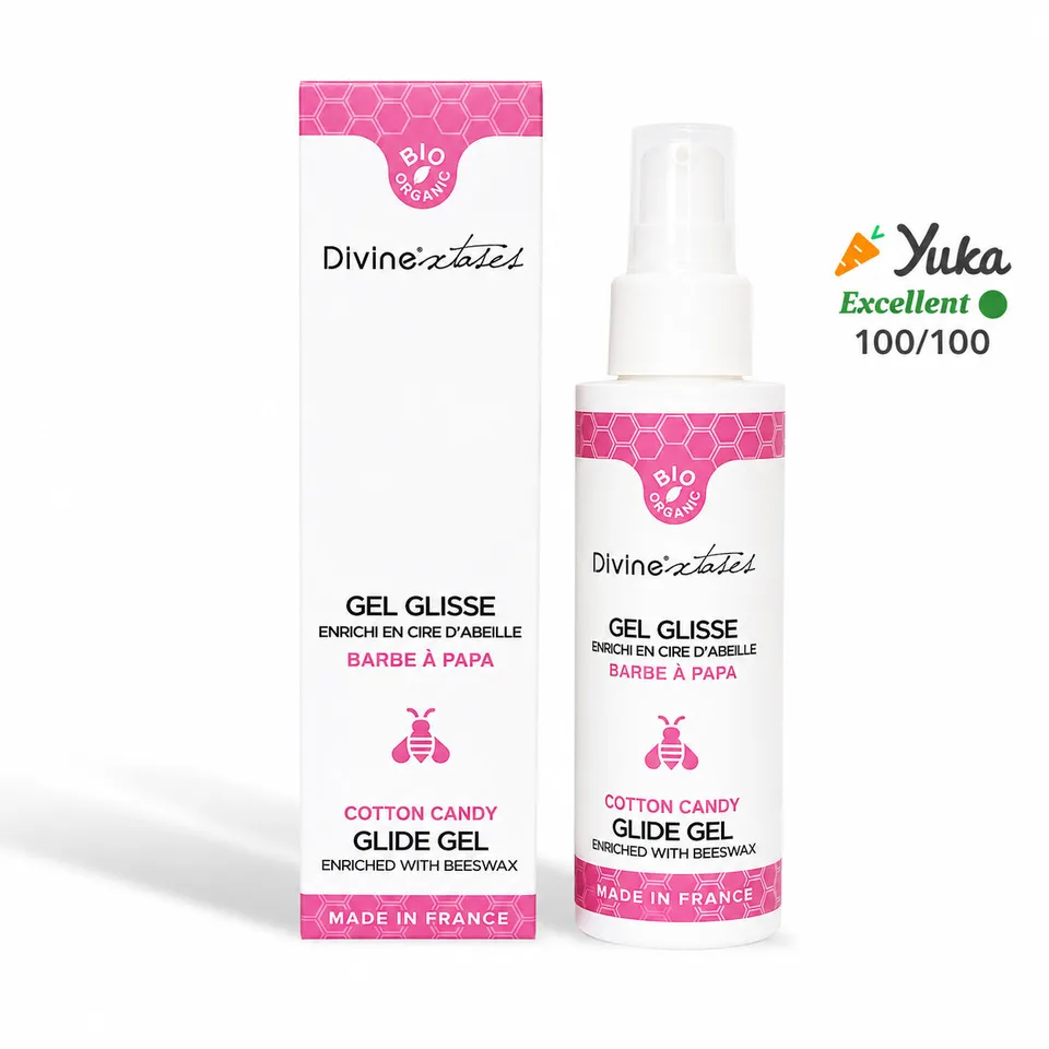 Divinextases Gel Zucchero Filato Lubrificante 100ml Bio