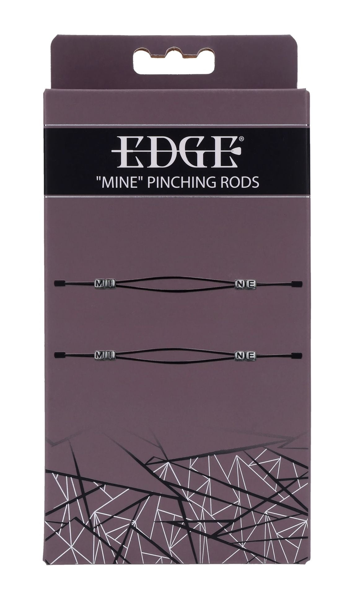 Sportsheets Edge MINE Pinching Rods pinze capezzoli nere