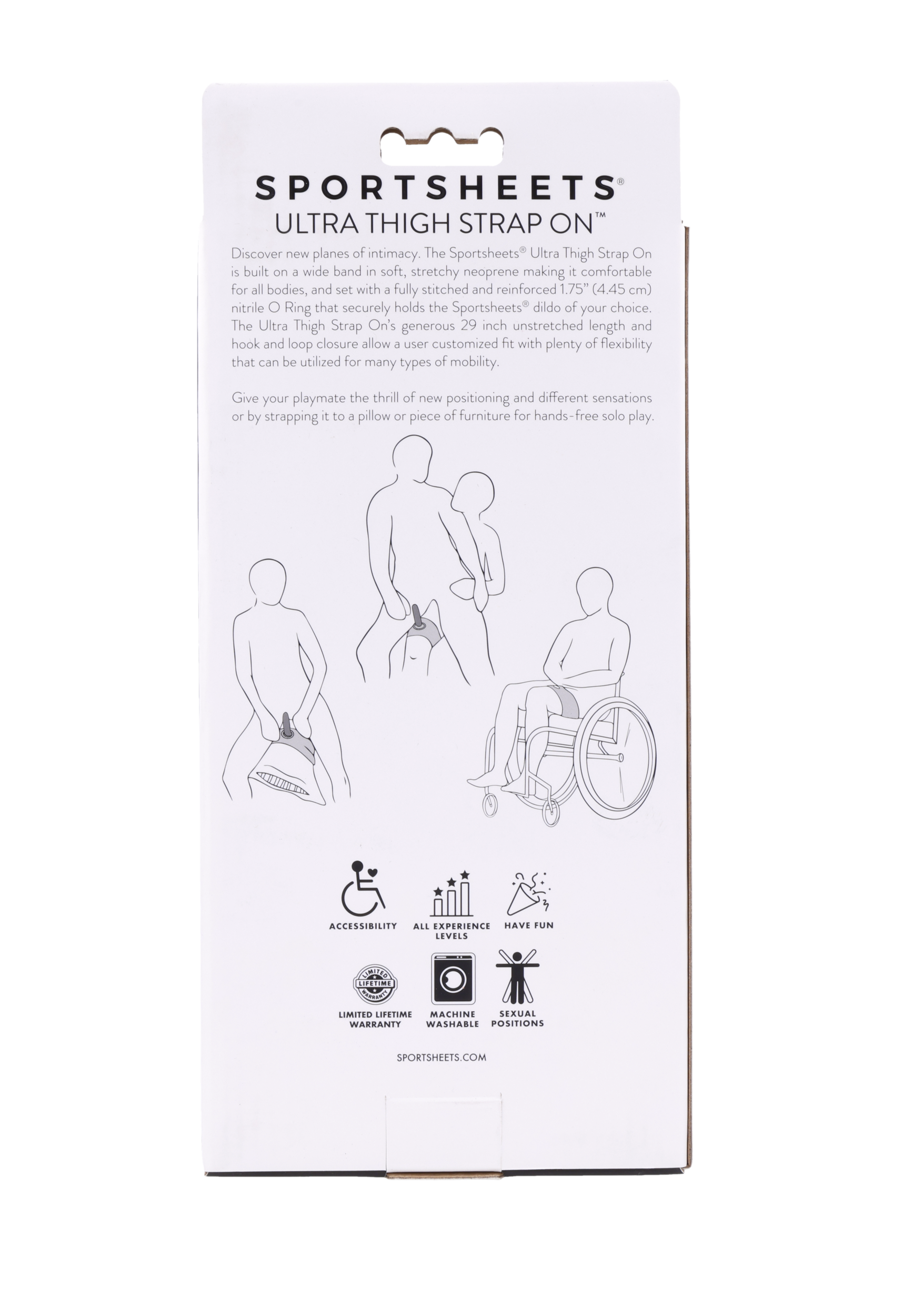 Sportsheets Ultra Thigh strap-on coscia regolabile