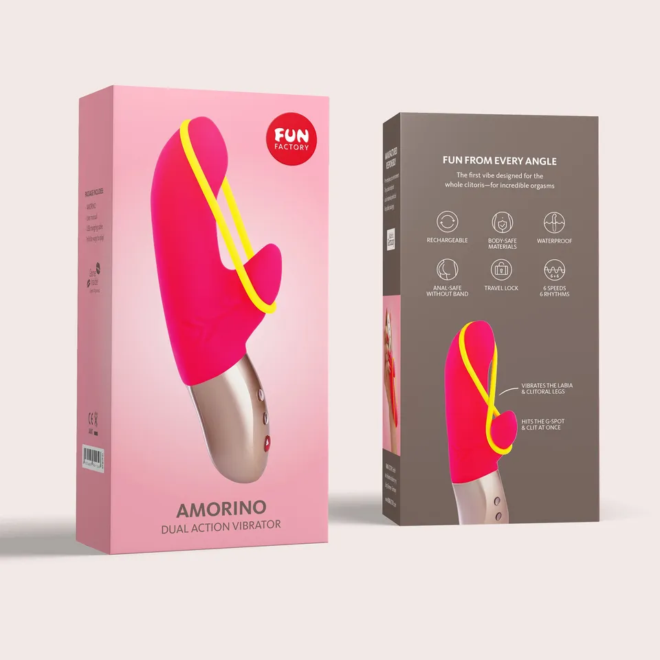 Yes For Lov Amorino Vibratore Rabbit Ricaricabile Impermeabile