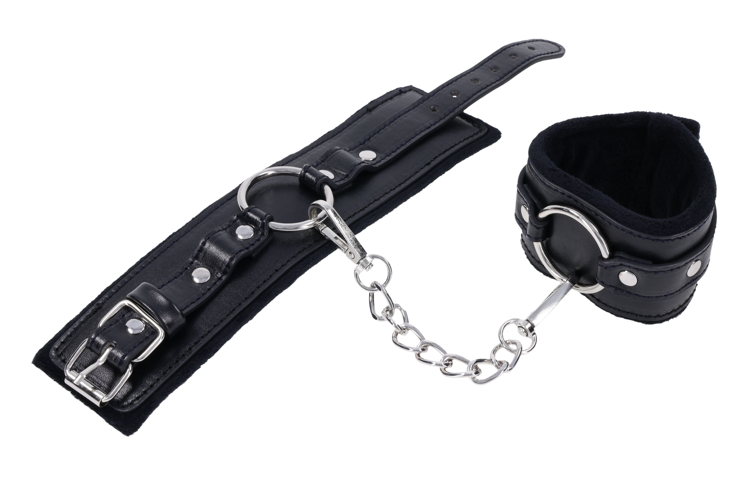 Sportsheets Shadow manette polsi nero regolabili
