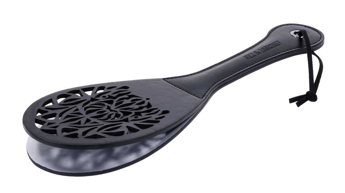 Sportsheets Sex & Mischief Lace Spanker paddle pizzo nero