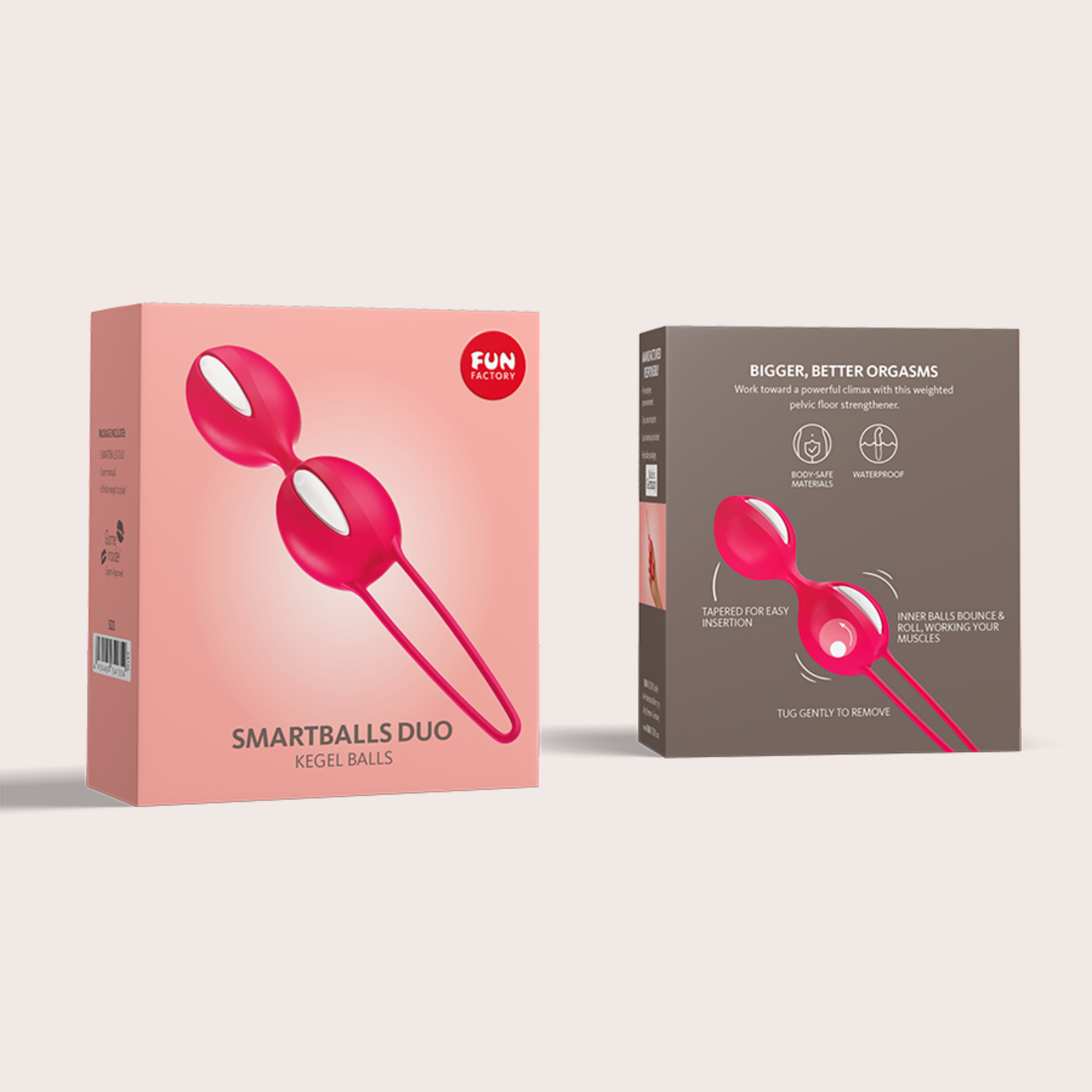 Fun Factory Smart Ball Duo Palline Vaginali 72 g Rosa