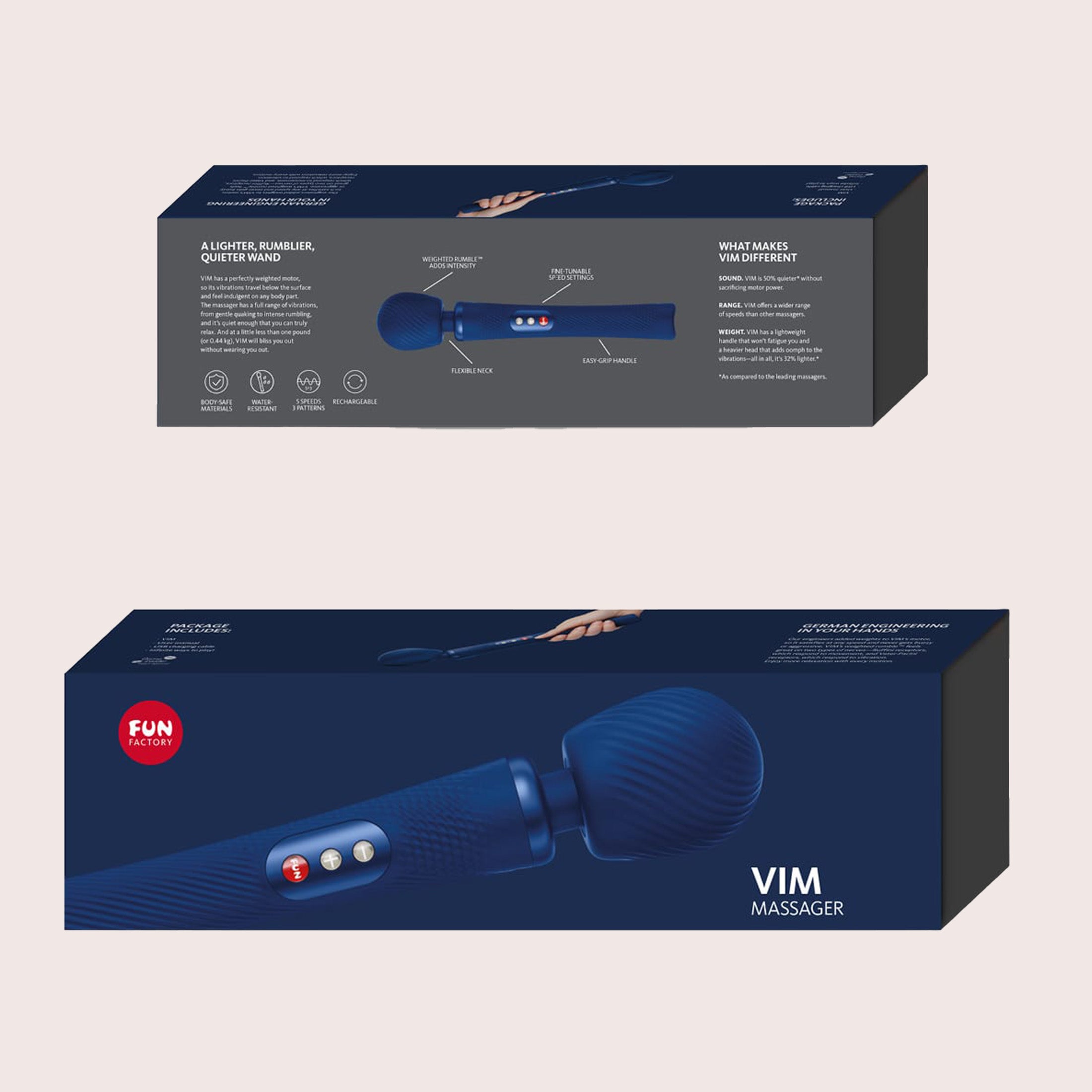 Yes For Lov Vim Vibratore Wand Clitoride Arancione Silicone