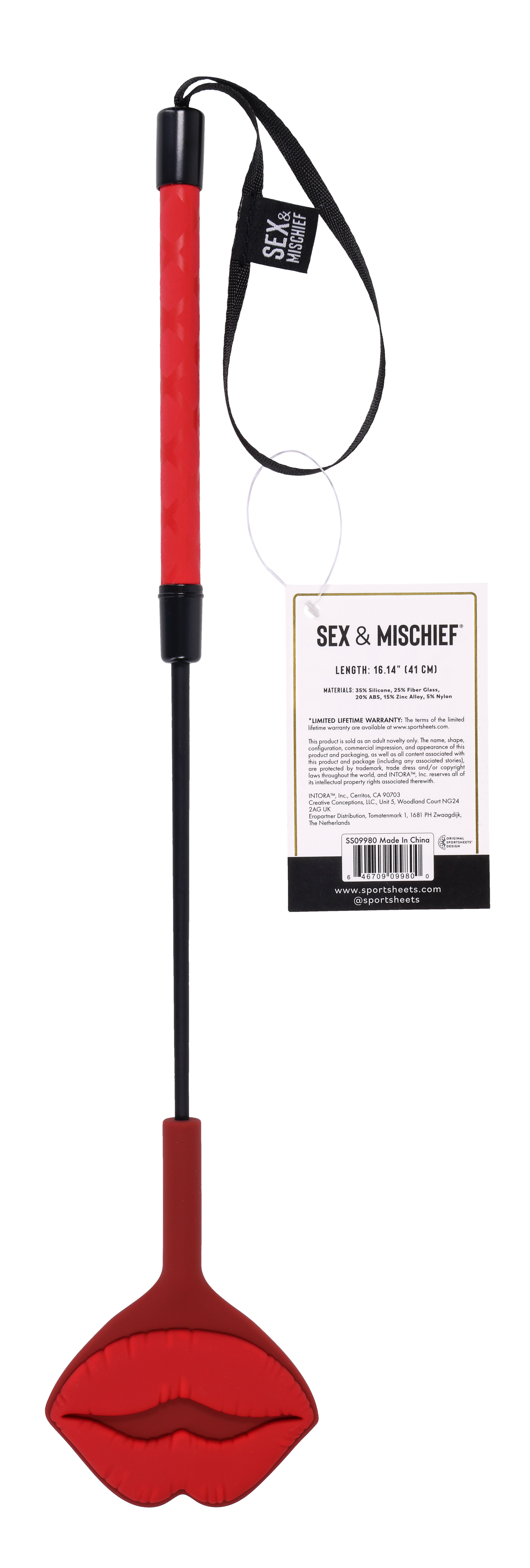 Sportsheets Ex's & Oh's Kiss Crop frustino silicone labbra