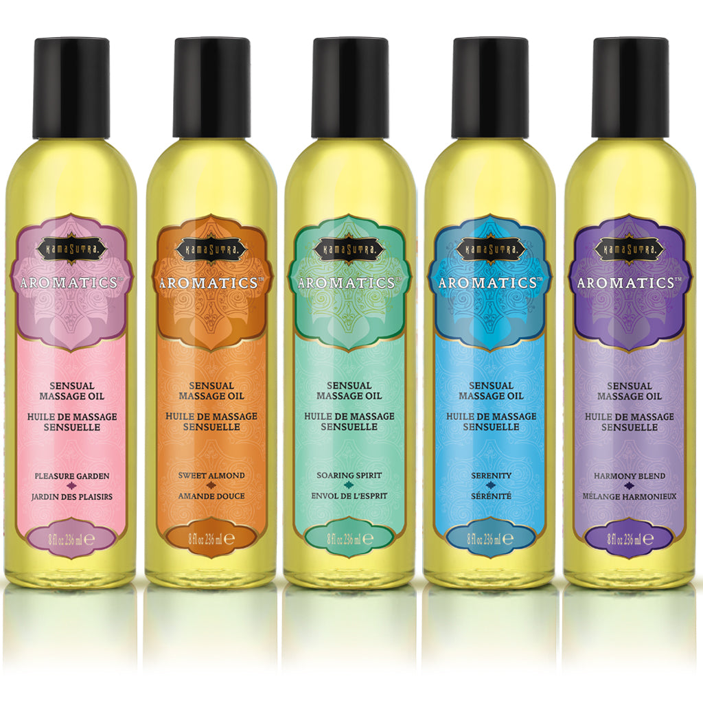 Kama Sutra Aromatics Olio Massaggio Pleasure Garden 236 ml oli essenziali