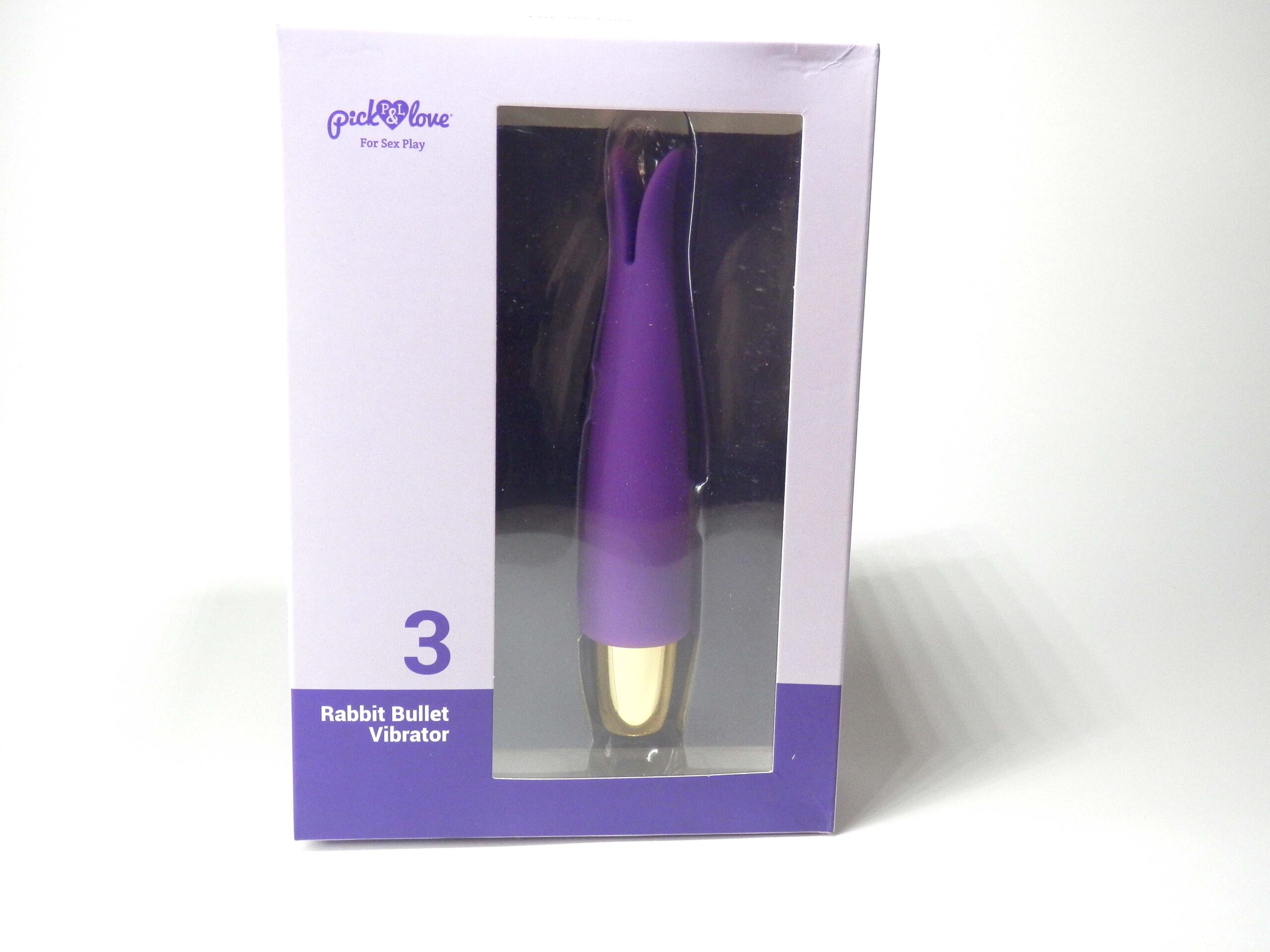 Pick&Love Rabbit Bullet 3 vibratore rabbit ricaricabile silicone