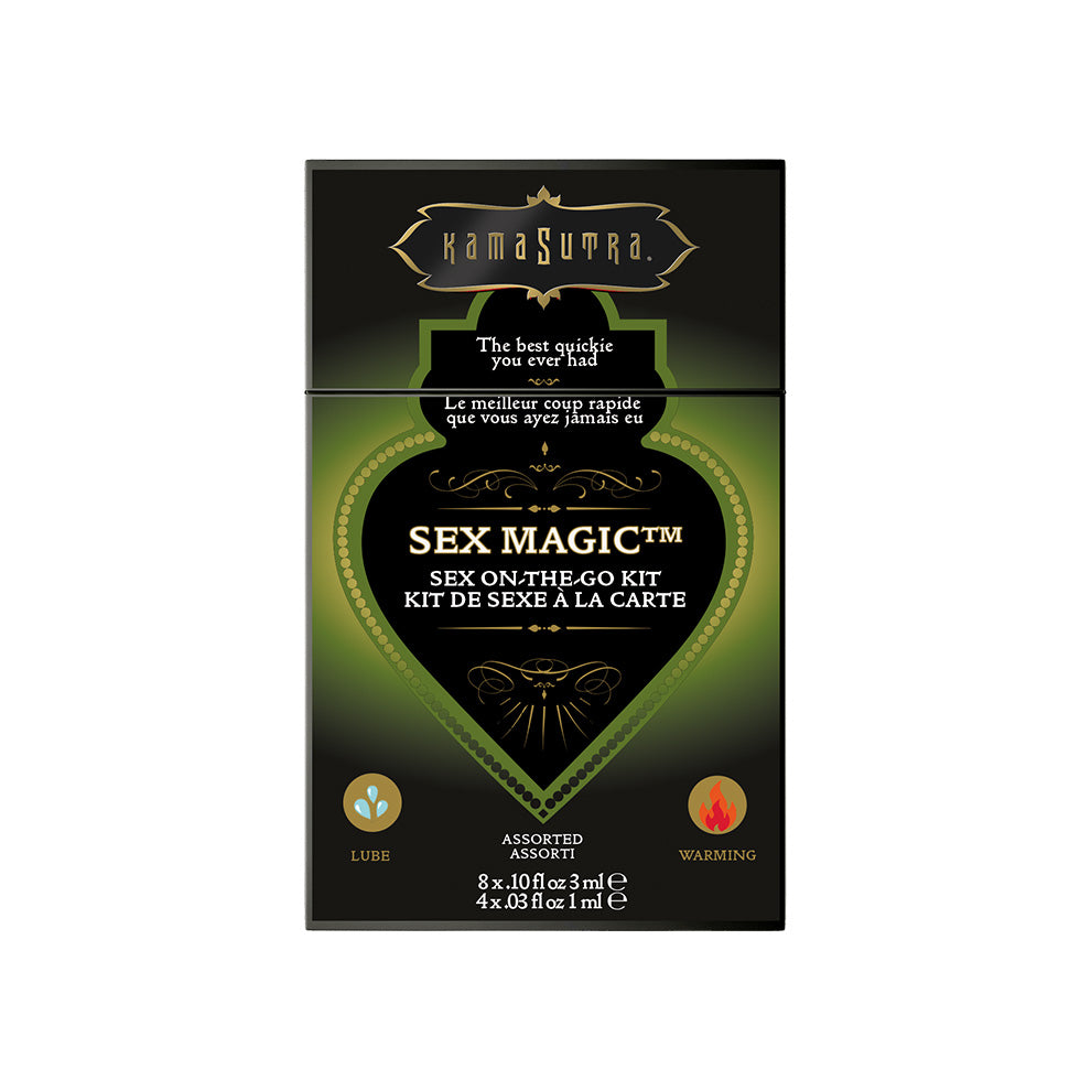 Kamasutra Sex Magic Sex-To-Go Kit lubrificante 12 bustine a base acqua
