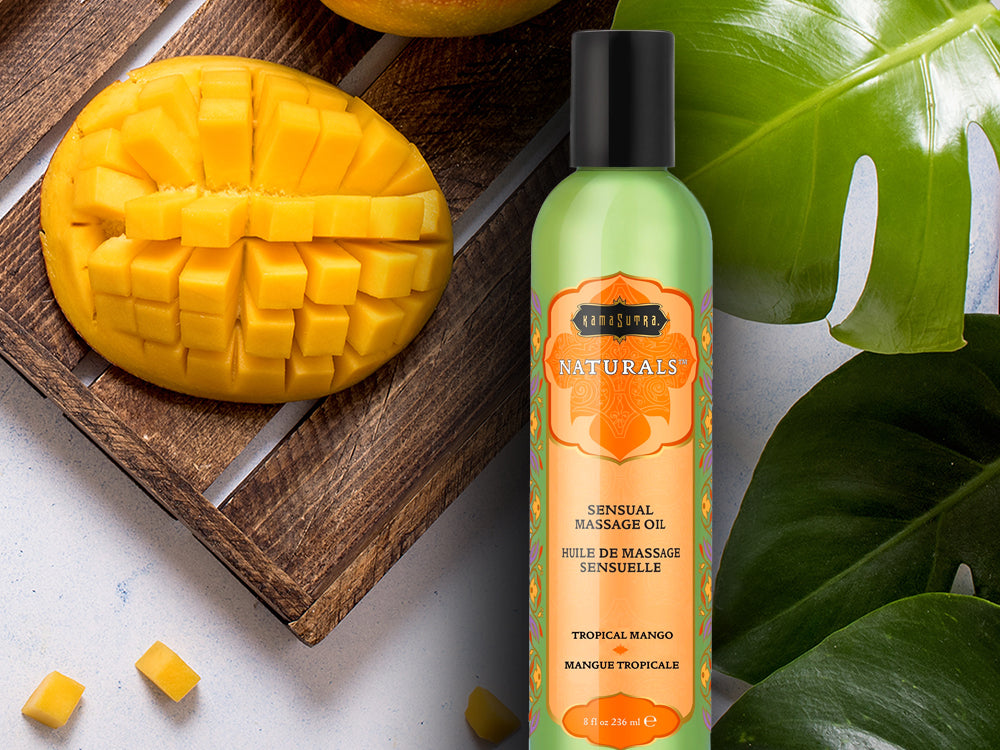 Kama Sutra Naturals Tropical Mango olio massaggio 59 ml mango