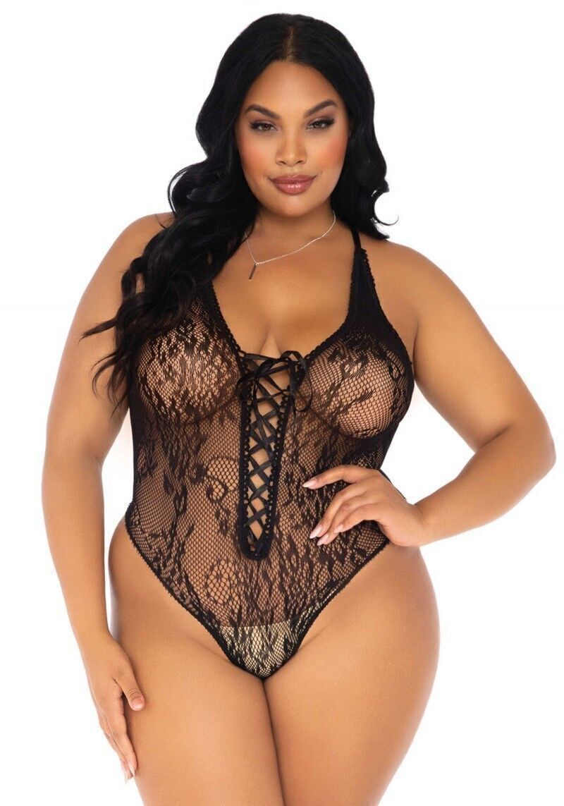 AdulToys Teddy Body Perizoma Pizzo Floreale Queen
