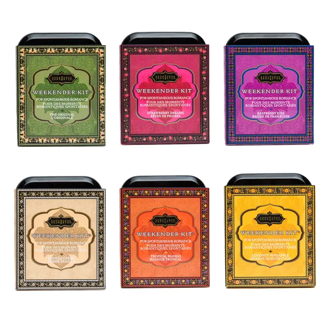 Kama Sutra Weekender Kit viaggio coppia in latta