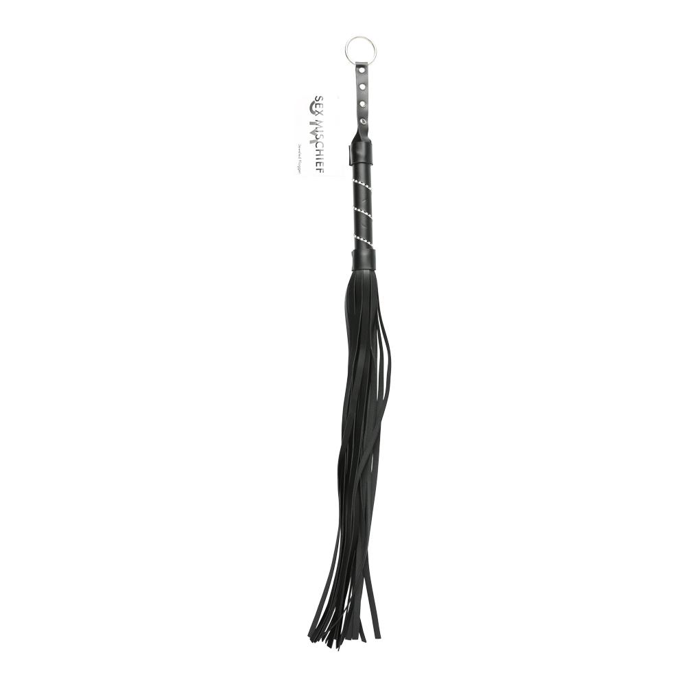Sex & Mischief Jeweled frustino pelle 76 cm