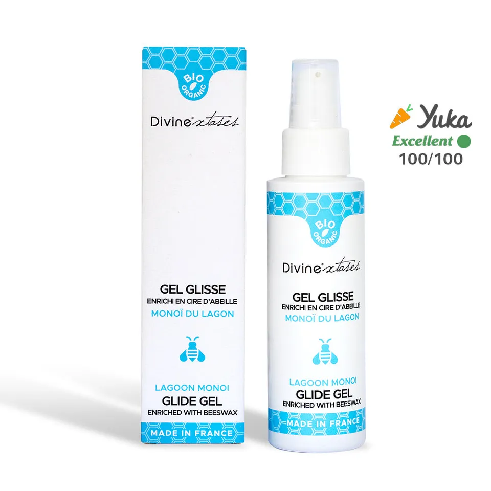 Divinextases Gel Monoi lubrificante bio 100ml idratante