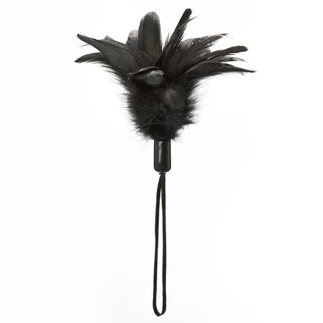 Sportsheets Pleasure Feather tickler piume nero delicato
