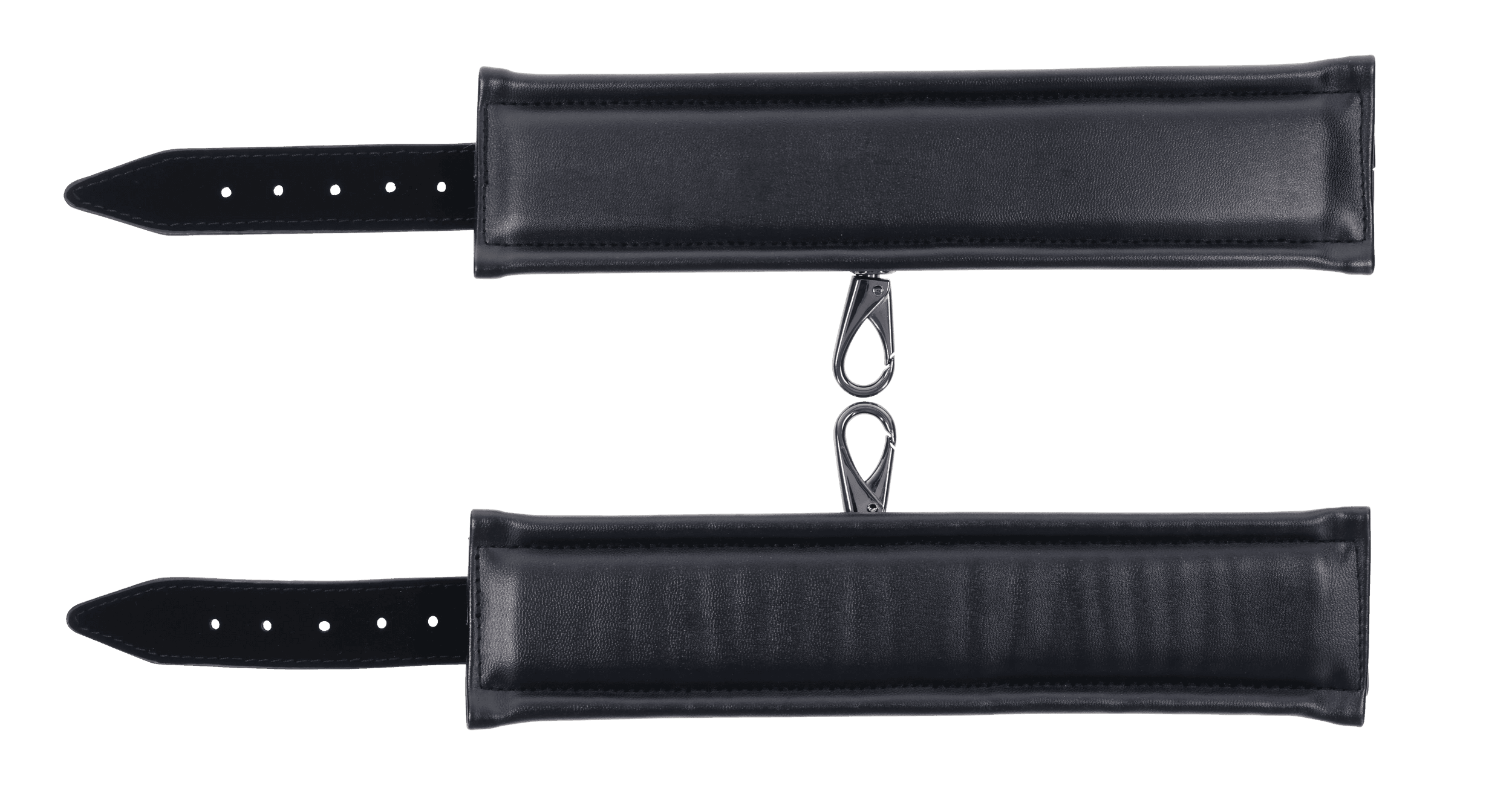 Sportsheets Velvet Noir Manette Bondage Ecopelle Nere