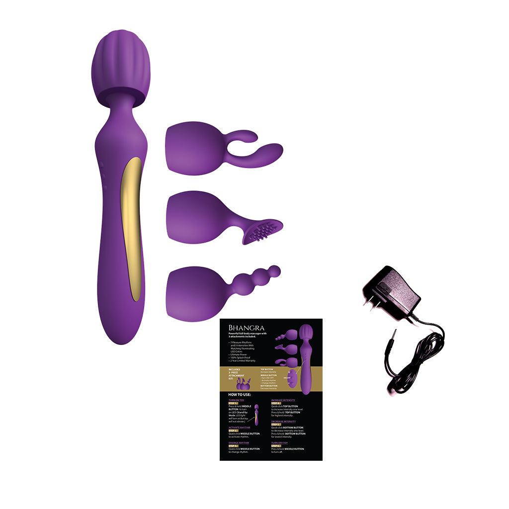 Kamasutra Bhangra Demo vibratore wand 7 ritmi