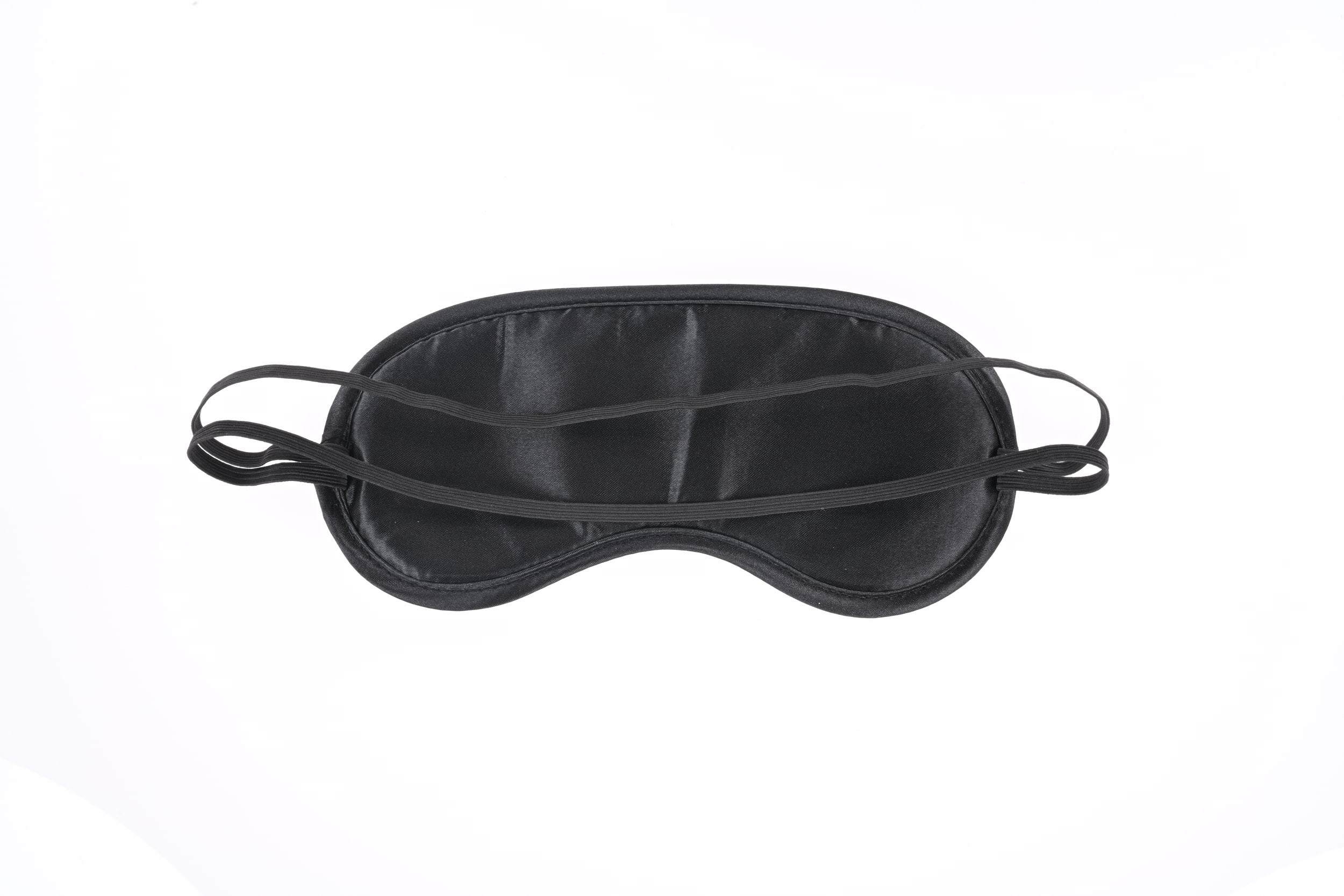 Sex & Mischief Black Satin Blindfold benda occhi raso nero