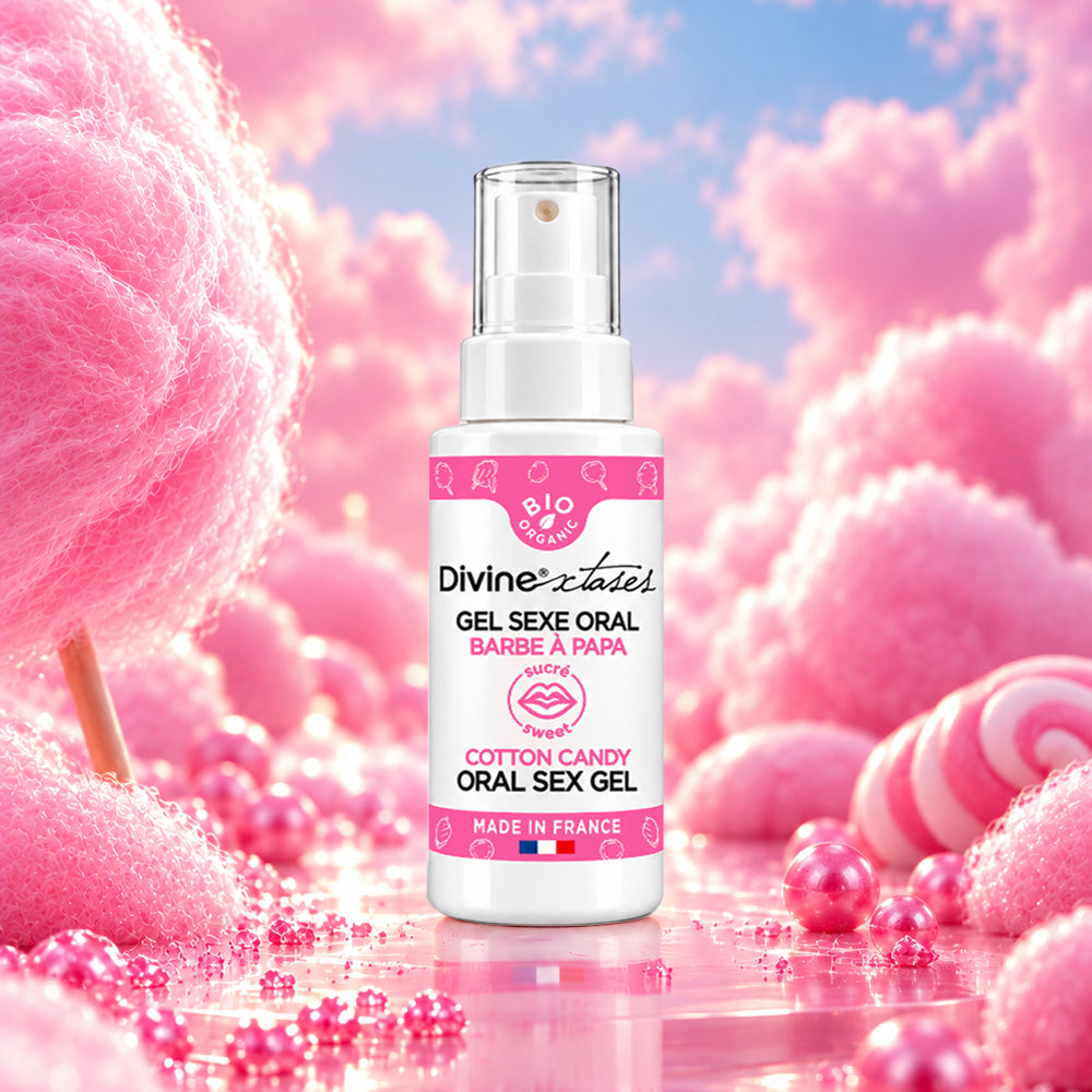Divinextases Gel Orale Zucchero Filato Lubrificante 100ml Bio