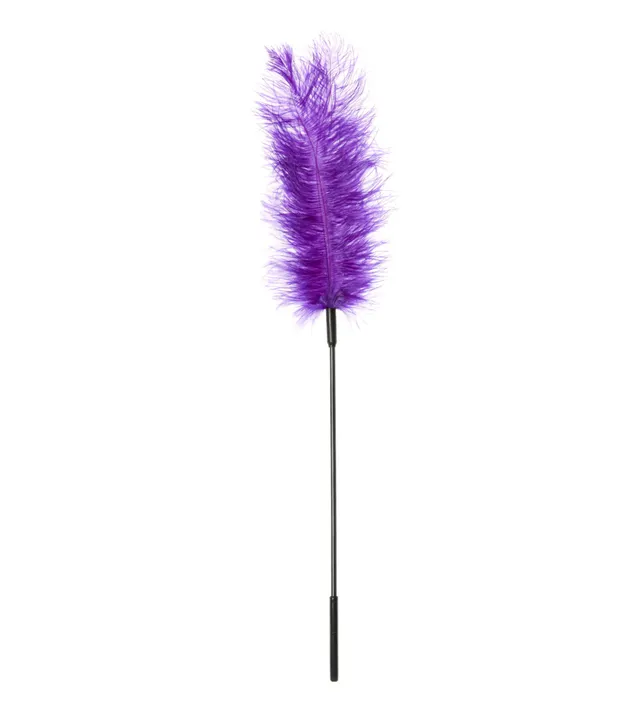 Sportsheets Ostrich Tickler tickler piuma viola 40 cm