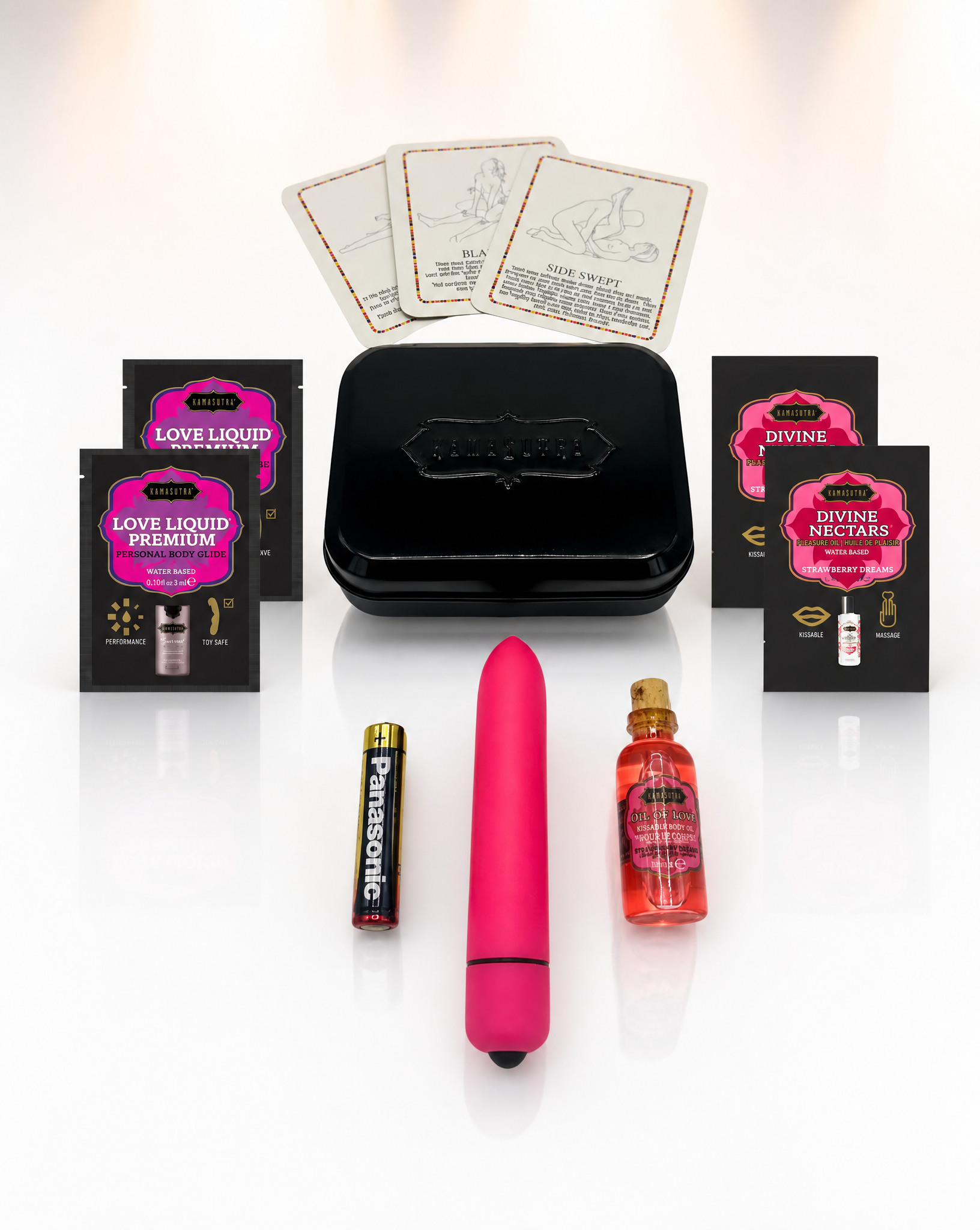 Kamasutra Weekender Kit Vibe kit viaggio cocco ananas
