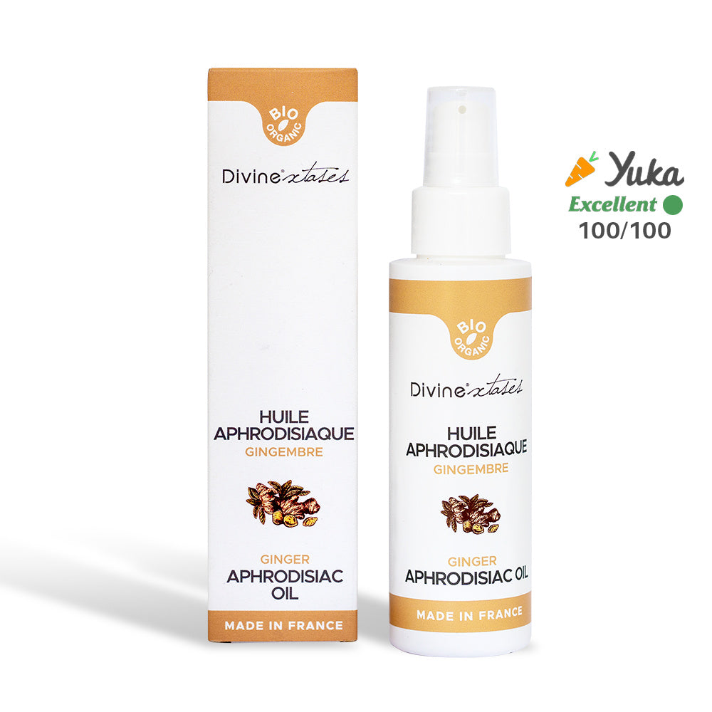 DIVINEXTASES Aphrodisiaque olio massaggio bio afrodisiaco