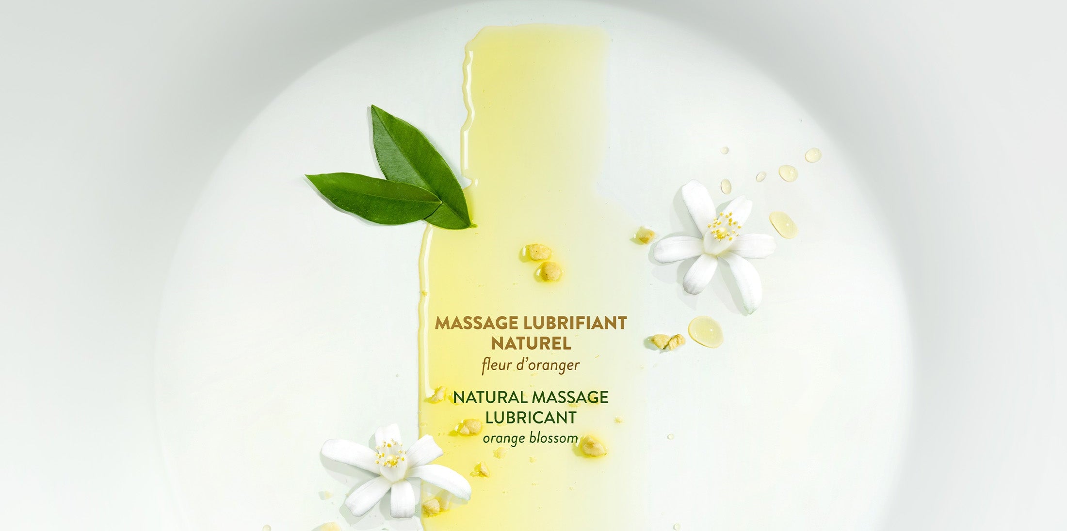 Yes For Lov Natural Massage Lubricant olio 100ml arancio