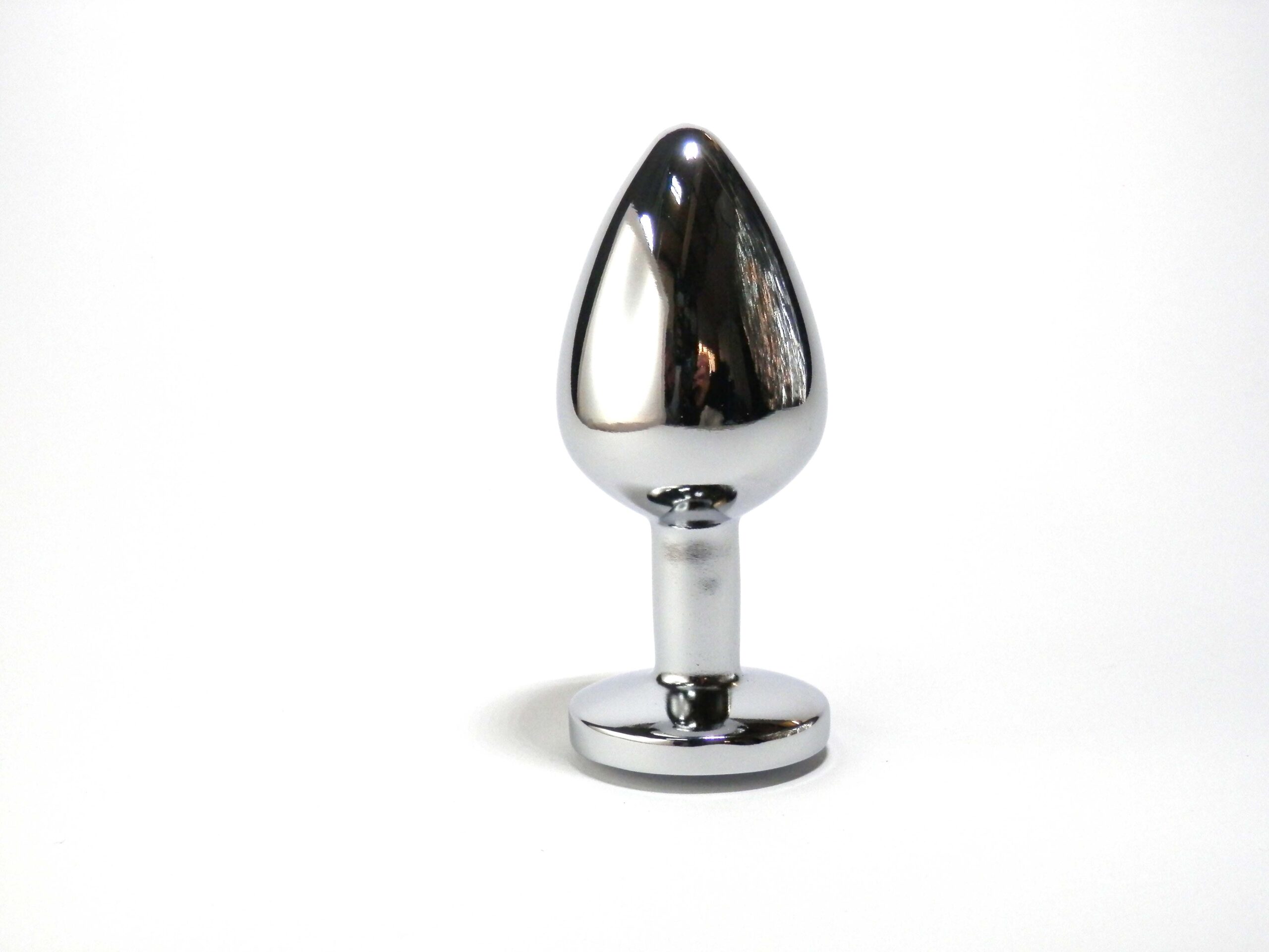 Pick&Love Plug Anale Brillante Plata gioiello trasparente