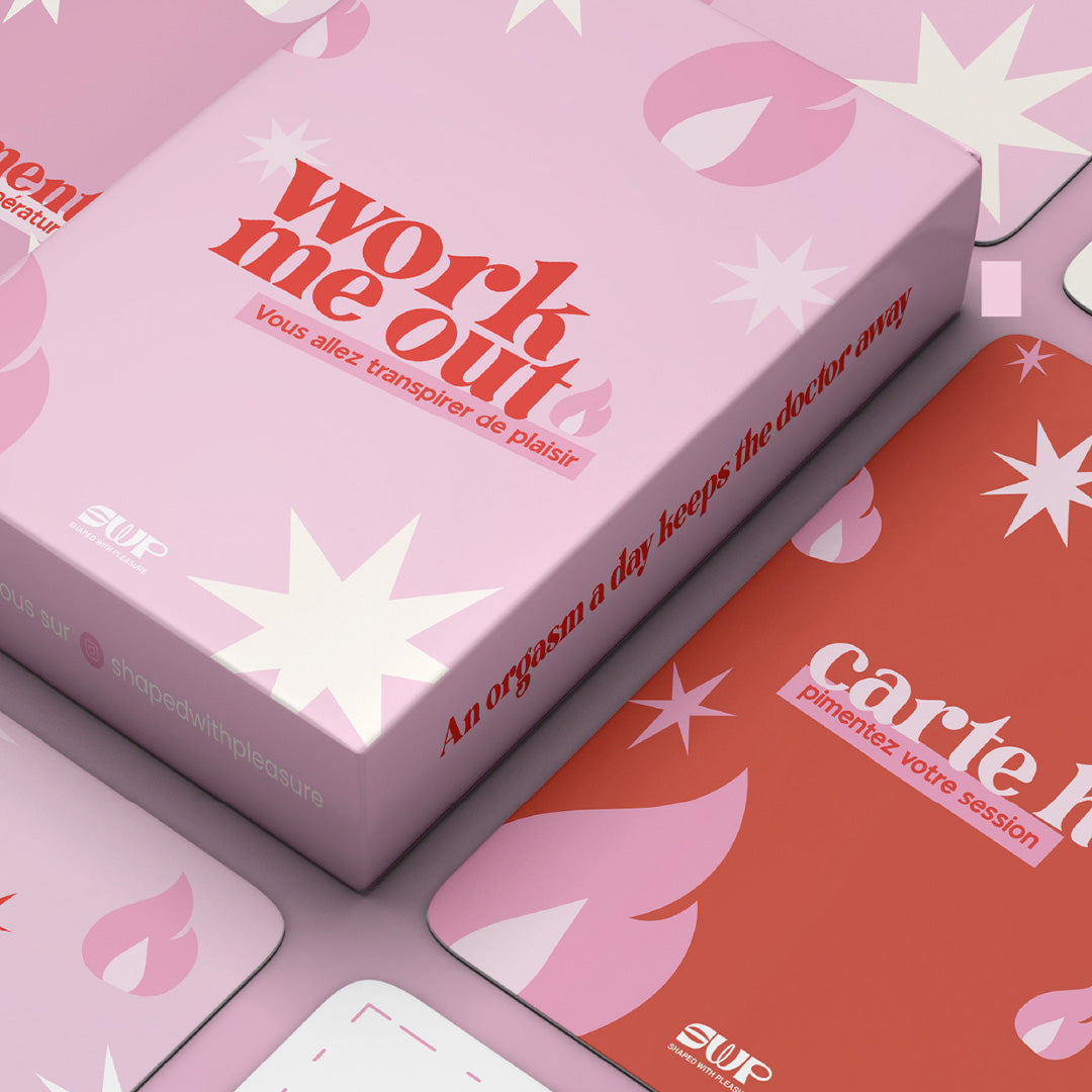 Yes For Lov Work Me Out gioco di coppia 33 carte sportivo