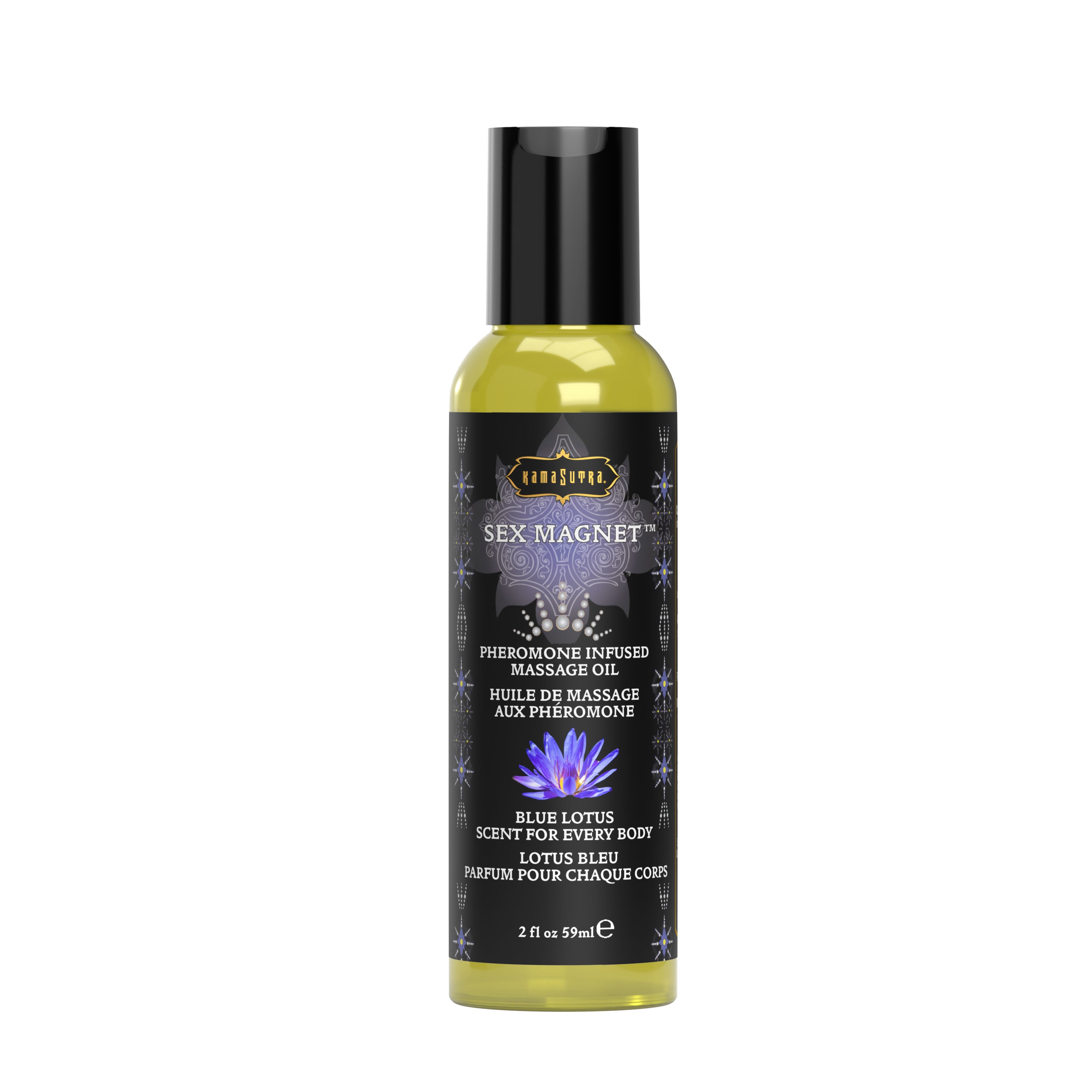Kamasutra Sex Magnet Blue Lotus olio massaggio 59 ml