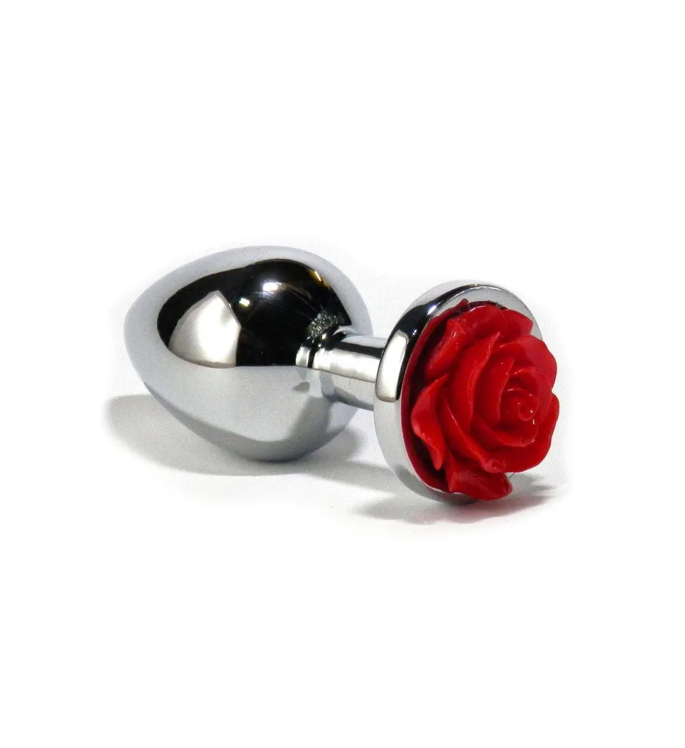 PickLove Rosa Roja plug anale alluminio base rosa