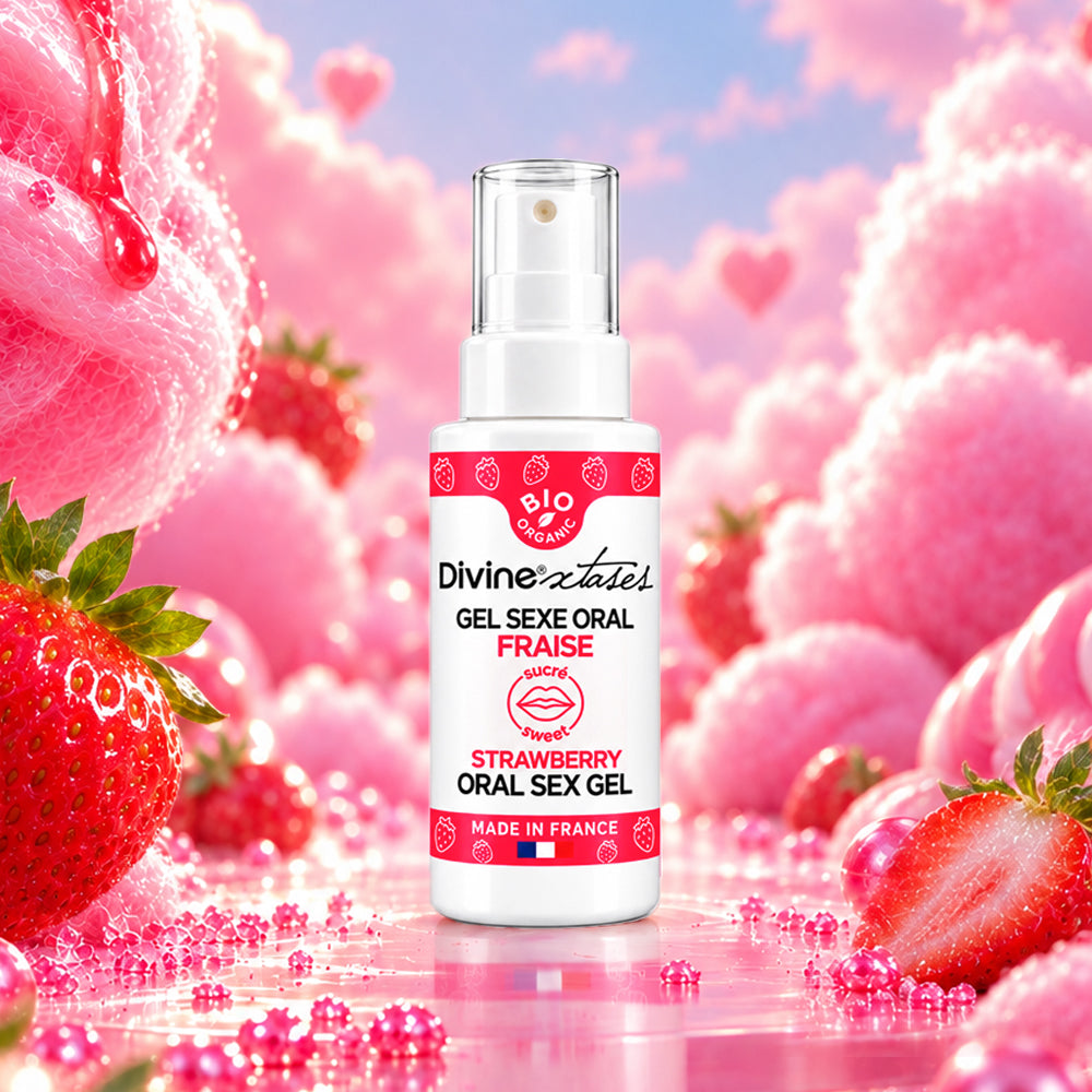 Divinextases Gel Orale Fragola Lubrificante 100ml Bio