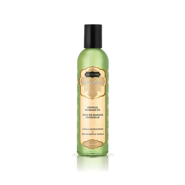 Kama Sutra Naturals olio massaggio vaniglia sandalo 59 ml