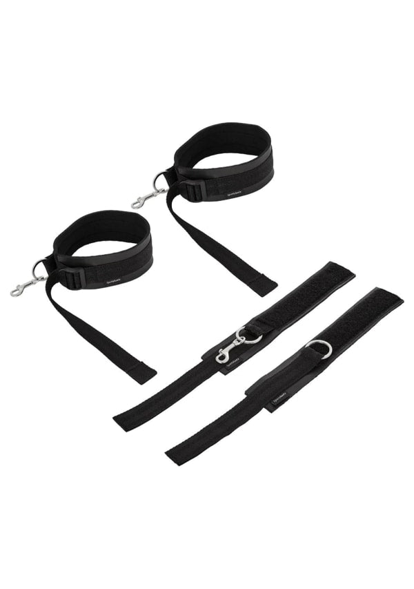 Sportsheets Set manette polsi e cosce neoprene