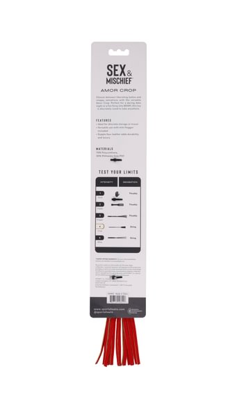 Sportsheets Amor Crop frustino cuore rosso