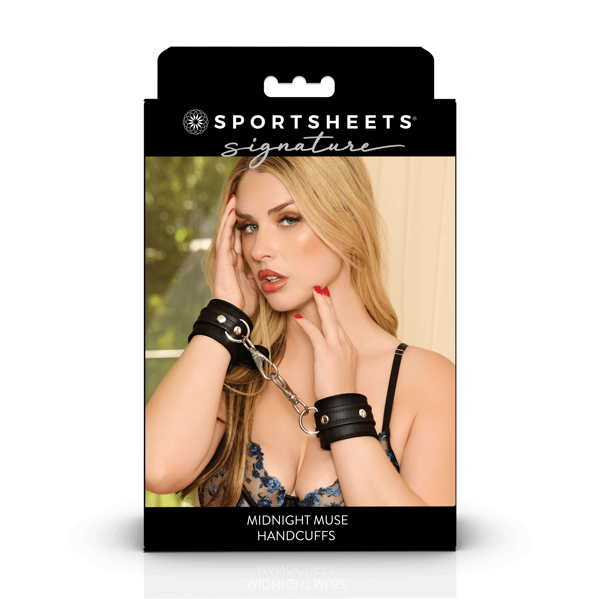 Sportsheets Signature Midnight Muse manette silicone nere