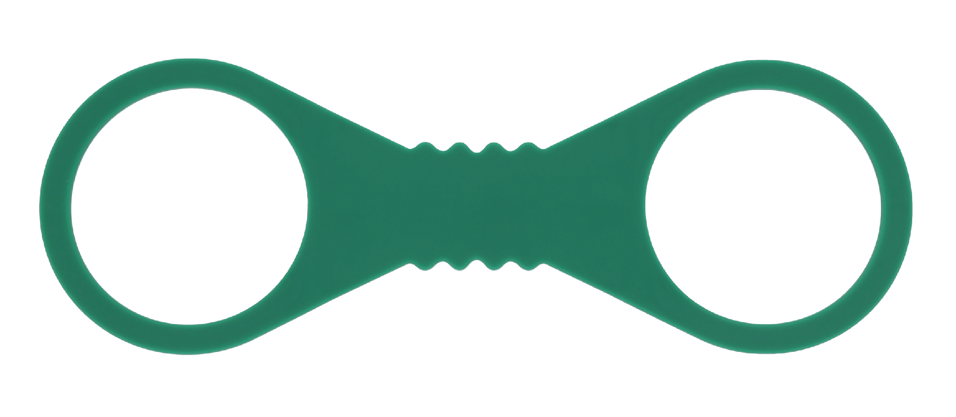 Sex & Mischief Indica Large manette silicone verde