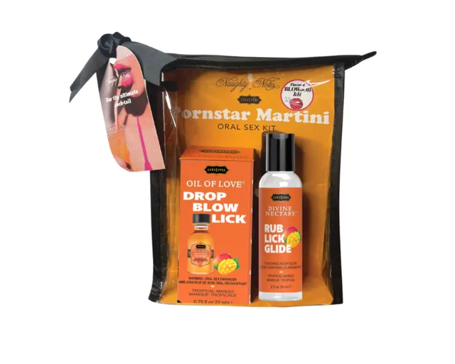 Kama Sutra Pornstar Martini kit sesso orale mango