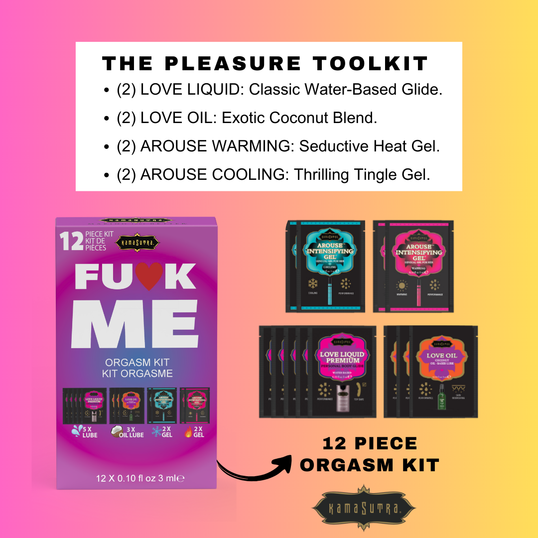 Kamasutra Fuk Me Kit Lubrificante 12 Bustine