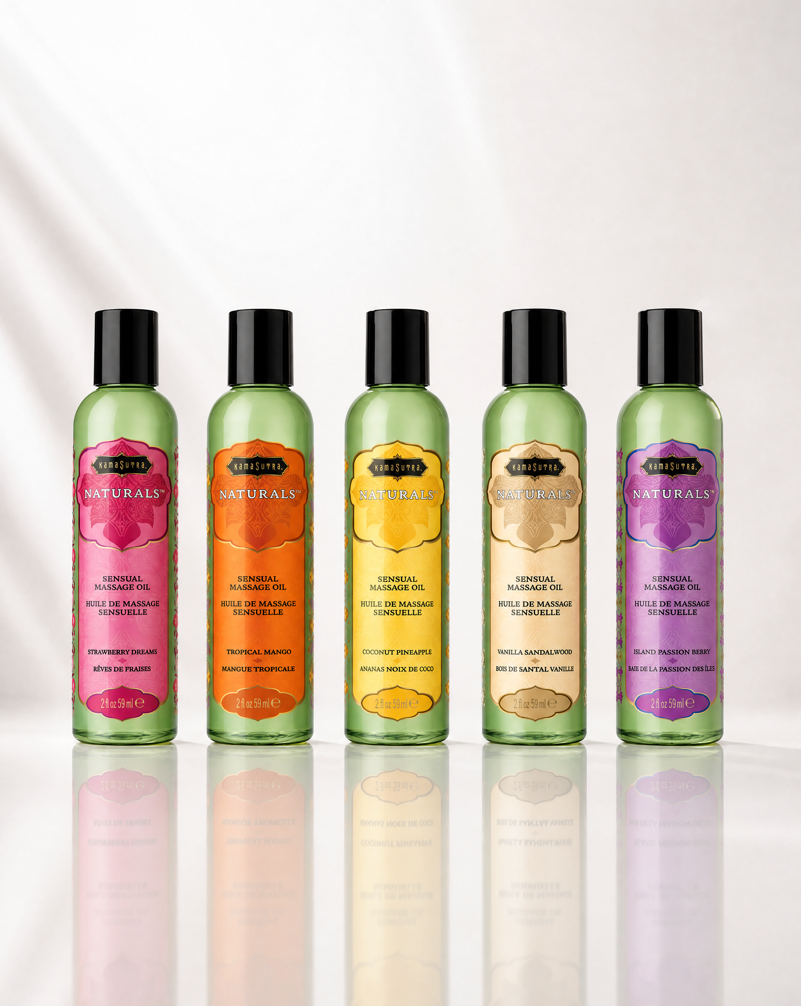 Kamasutra Naturals Olio Massaggio Cocco Ananas 59 ml
