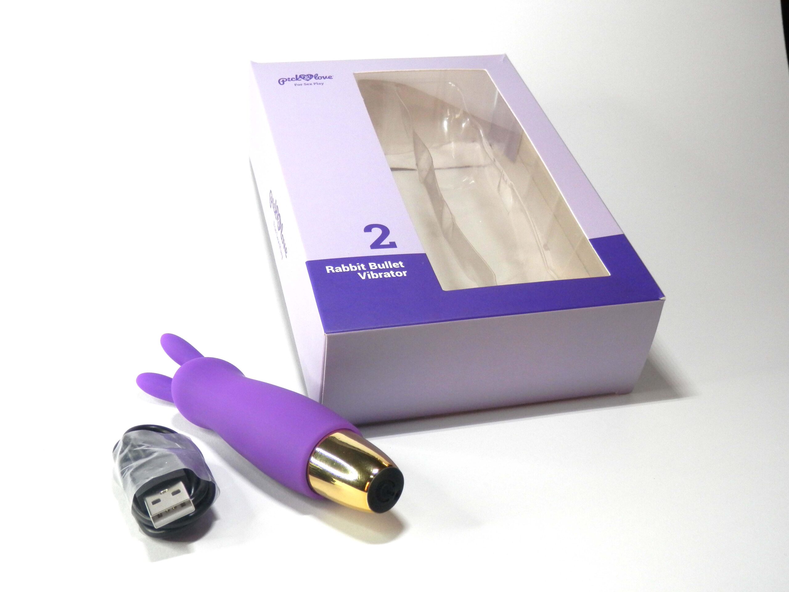 Pick&Love Rabbit Bullet 2 vibratore rabbit ricaricabile silicone
