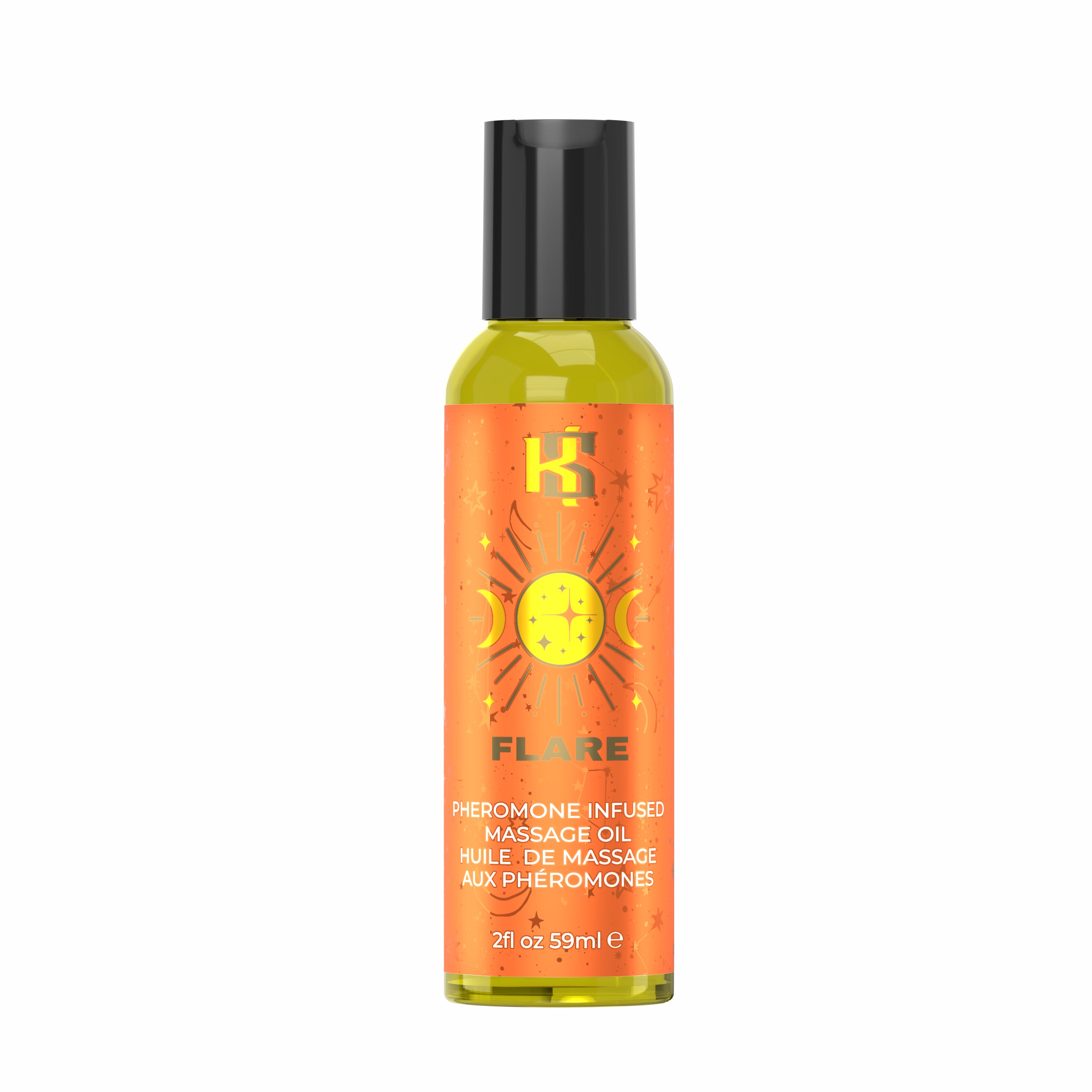 Kamasutra Celestial Aurora olio corpo ai feromoni vaniglia